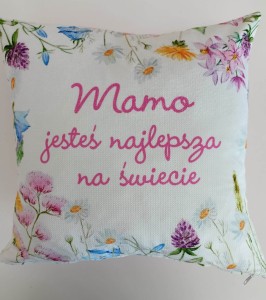 Poszewka mamo jesteś najlepsza